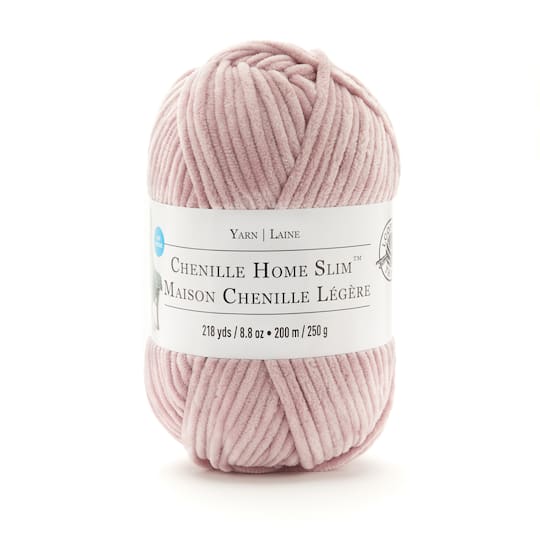 Chenille Home Slim™ Solid Yarn by Loops & Threads® | Michaels